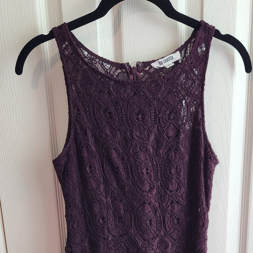 Maroon Cocktail Dress
